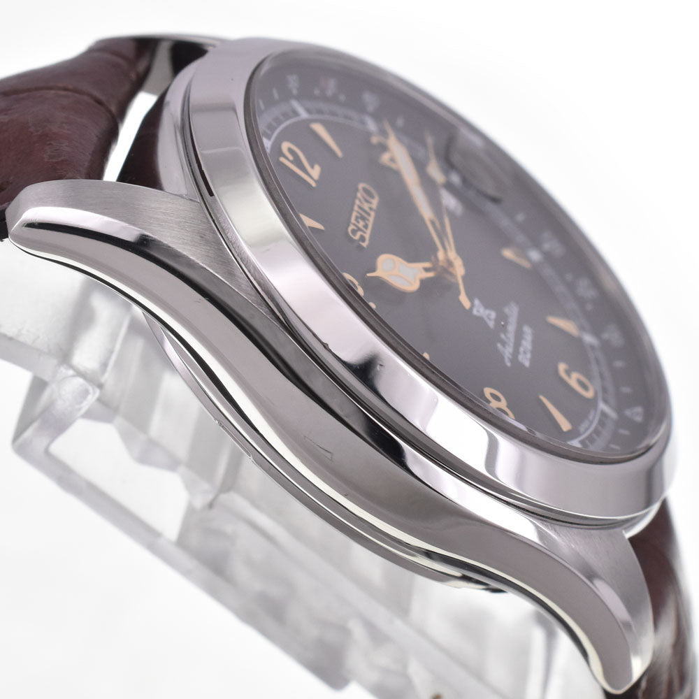 with paper SEIKO Prospex Alpinist SBDC091/6R35-00E0 see-through back date green Dial Automatic Men's
 Watch I#147755
