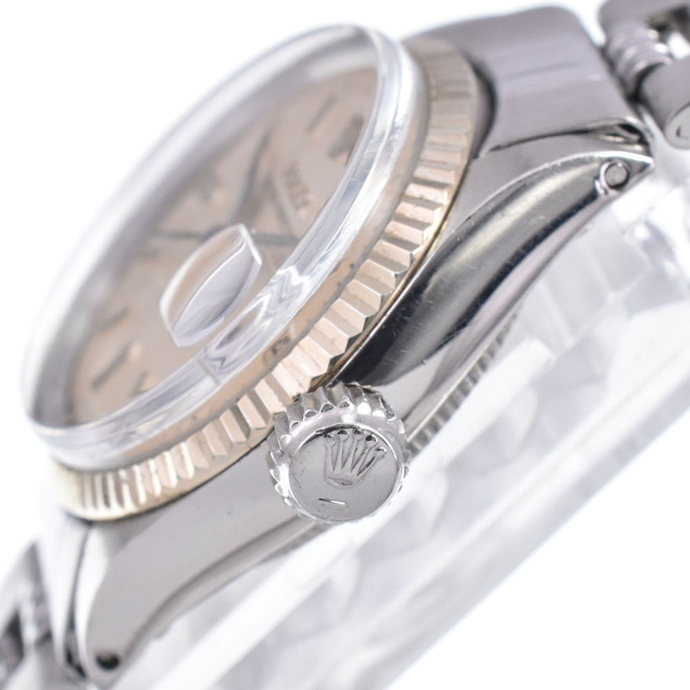 with paper ROLEX Oyster perpetual 6517 vintage Cal.1130 Silver Dial Automatic Ladies
 Watch O#147756