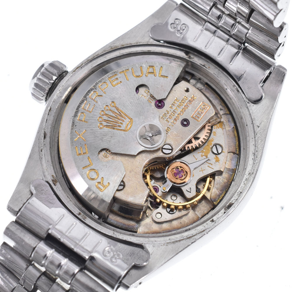 with paper ROLEX Oyster perpetual 6517 vintage Cal.1130 Silver Dial Automatic Ladies
 Watch O#147756