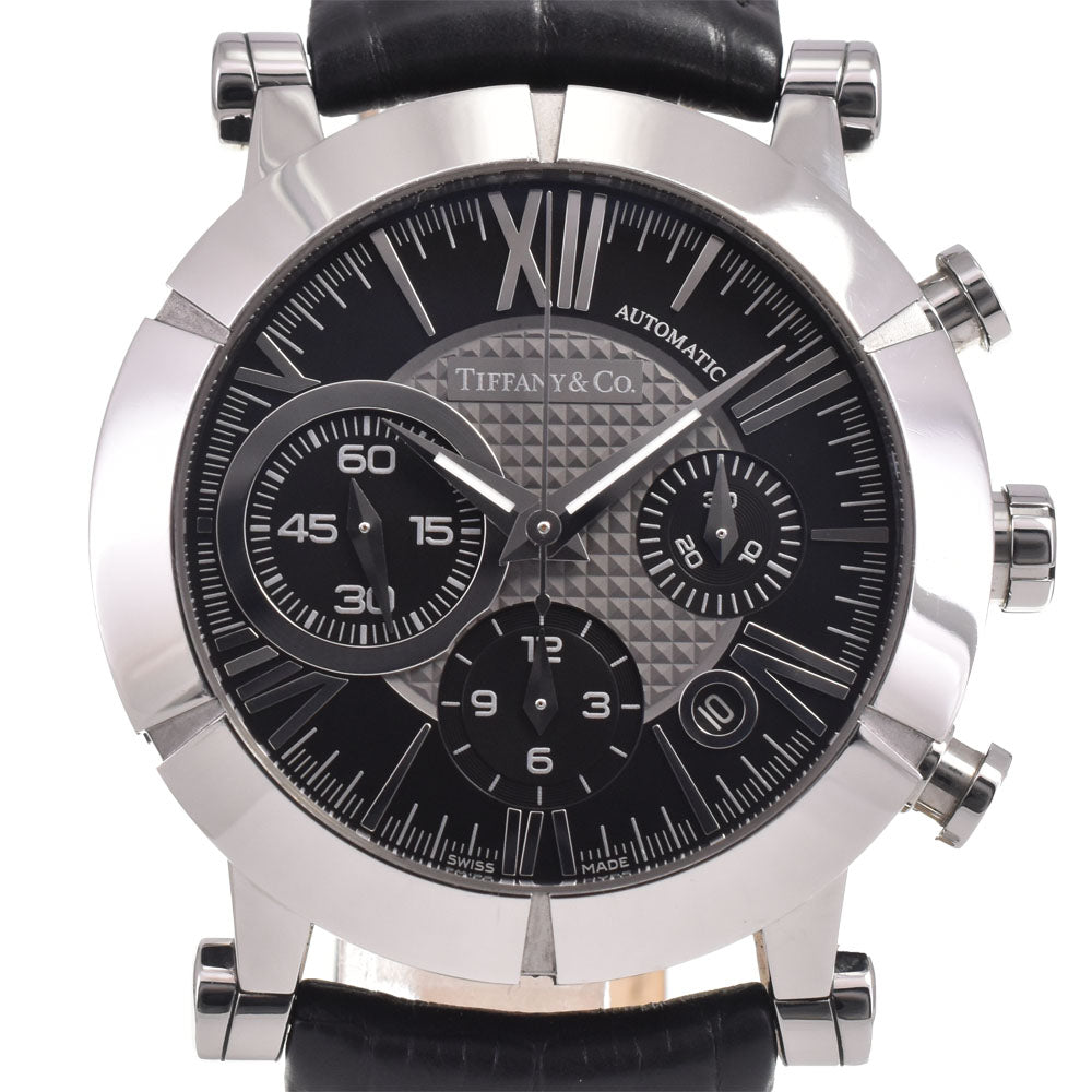 TIFFANY&Co. Atlas Legend Chronograph Z1000.82.12A10A71A Date black Dial Automatic Men's
 Watch H#147757