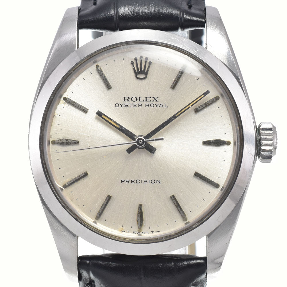 ROLEX Oyster Precision 6426 vintage Cal.1210 Silver Dial Hand Winding Men's
 Watch H#147761
