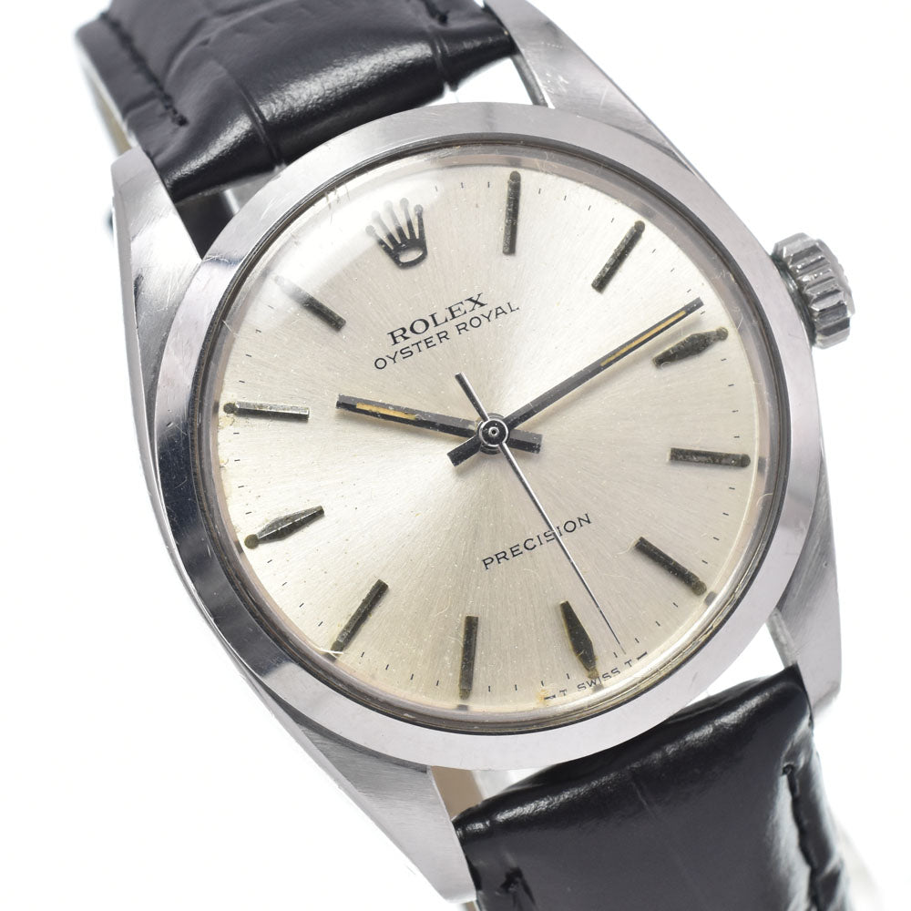 ROLEX Oyster Precision 6426 vintage Cal.1210 Silver Dial Hand Winding Men's
 Watch H#147761
