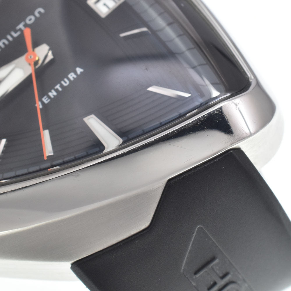 HAMILTON Ventura H245510 Date black Dial Quartz Men's
 Watch H#147762