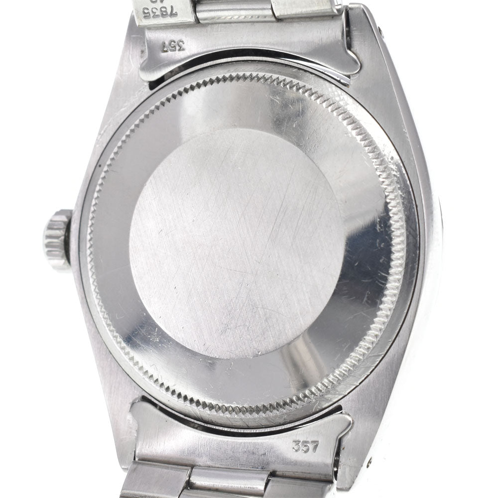 with paper ROLEX Oyster perpetual date 1500 vintage Cal.1570 Silver Dial Automatic Men's
 Watch J#147764