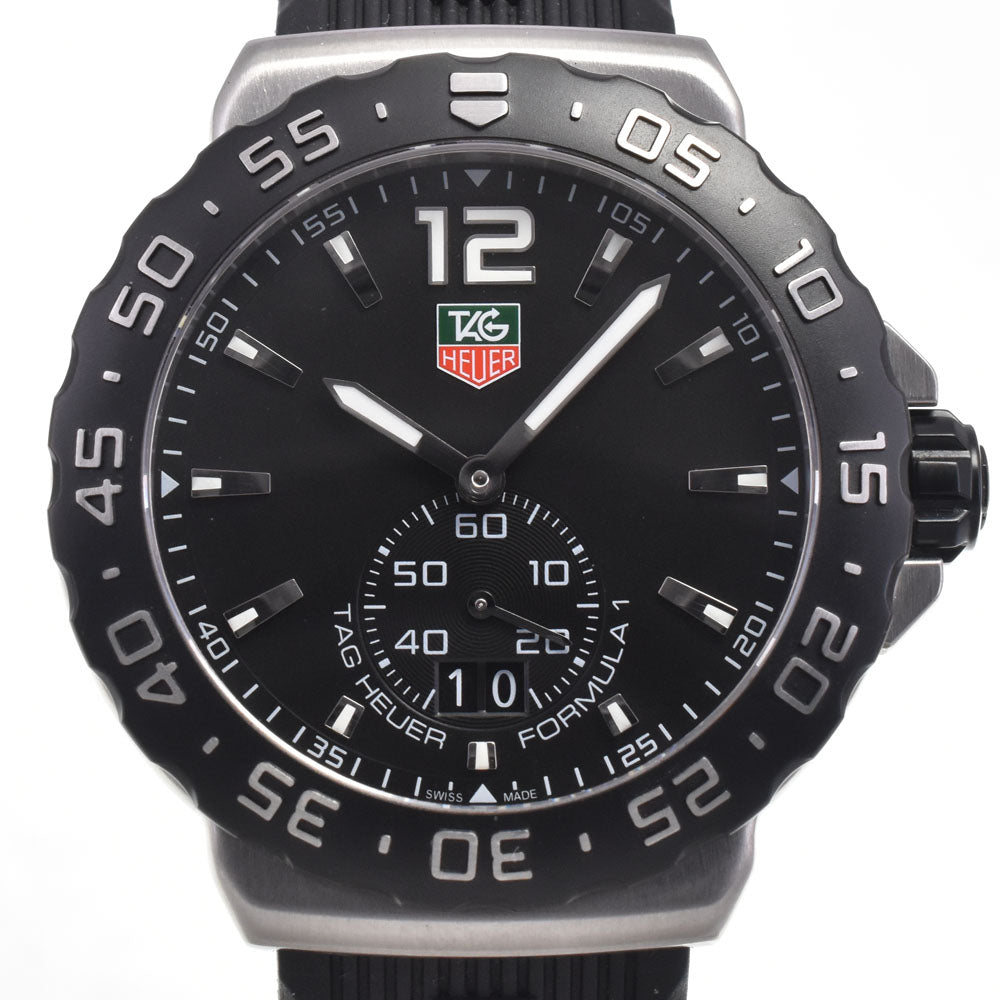 TAG HEUER Formula 1 WAU1110 Date black Dial Quartz Men's
 Watch H#147767