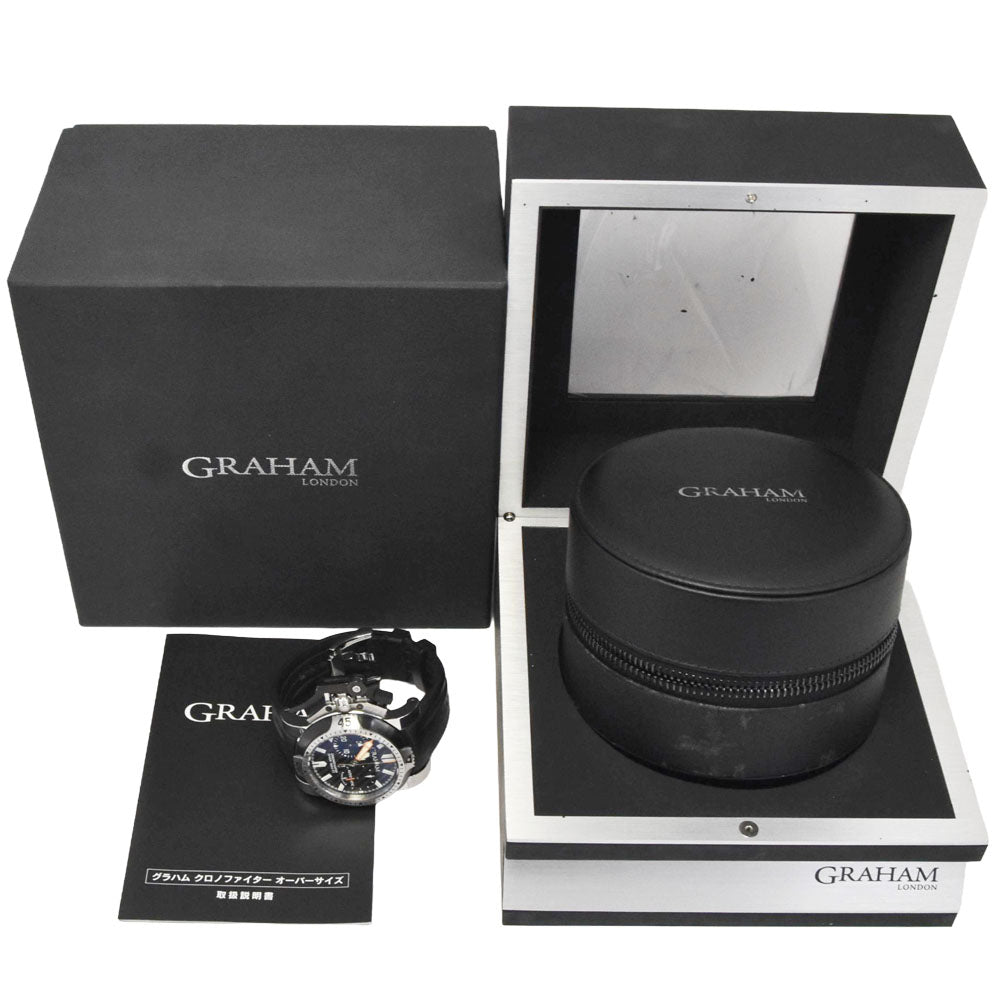GRAHAM Chronofighter Oversize Diver 2OVDIVAS.B03A.K10B Chronograph Date black Dial Automatic Men's
 Watch H#147773