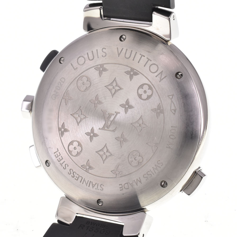 LOUIS VUITTON Tambour Regatta Q102D alarm blue Dial Quartz Men's
 Watch H#147775