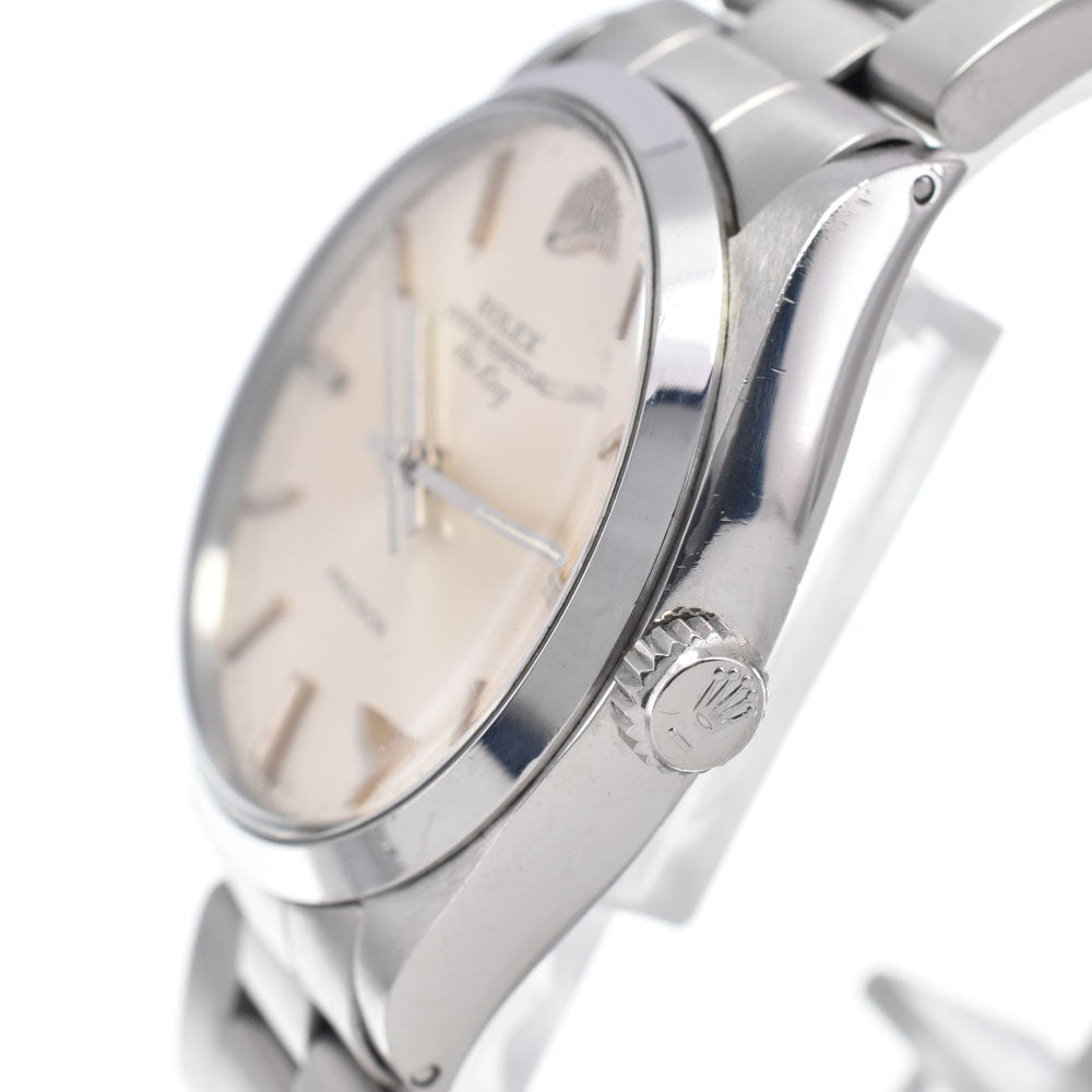ROLEX Oyster Perpetual Air King 5500 vintage Cal.1520 Silver Dial Automatic Men's
 Watch K#147782