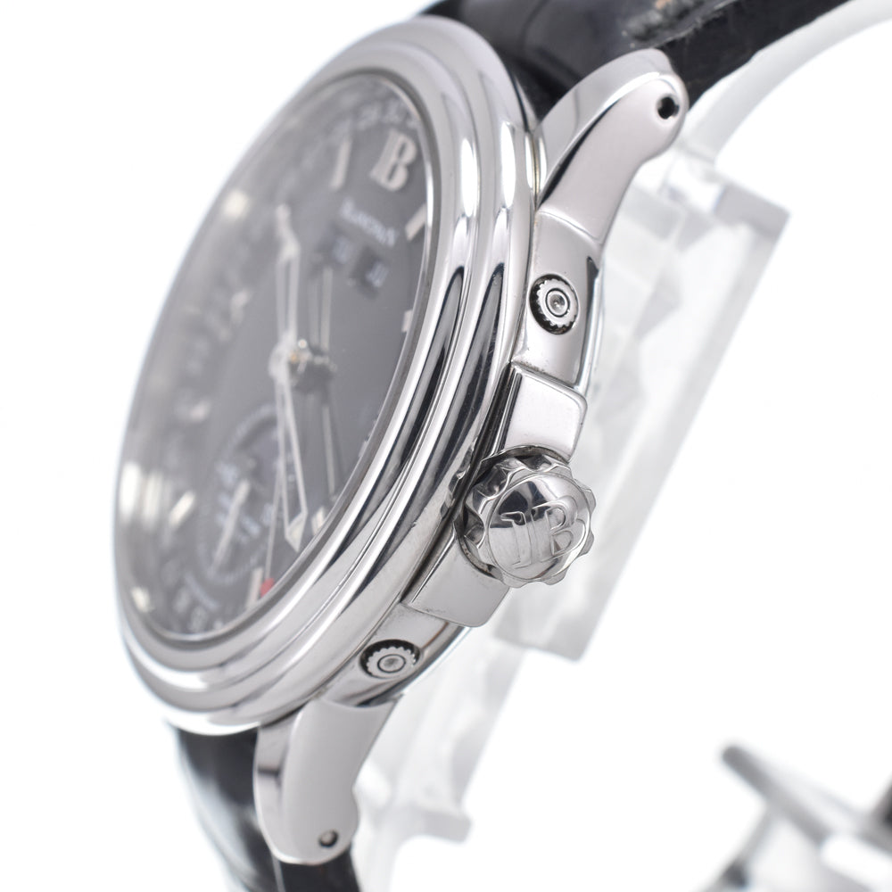 Blancpain Leman 2763-1130-55 Triple calendar moon phase black Dial Automatic Men's
 Watch I#147786