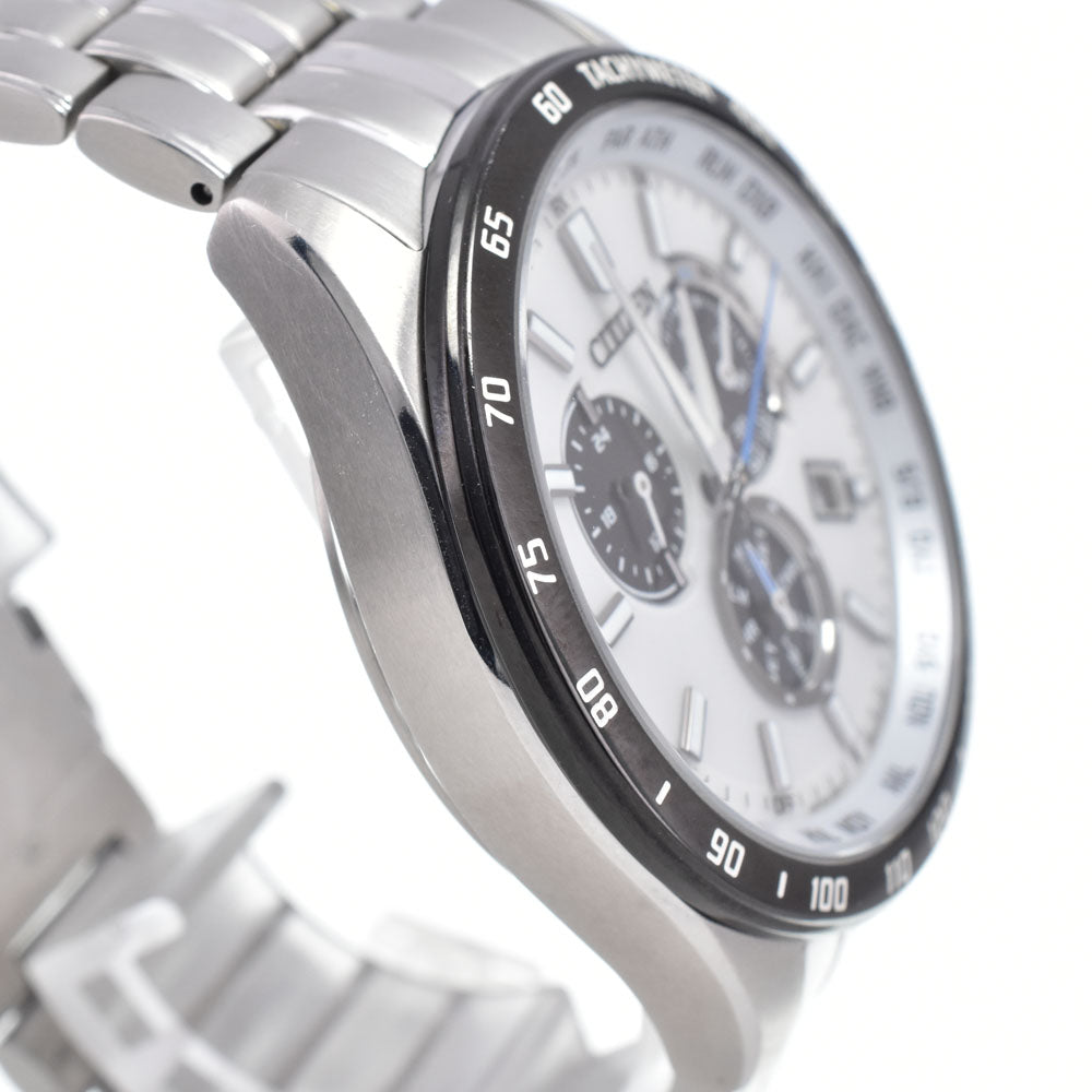 CITIZEN The citizen E660-S119936 Eco Drive white Dial Radio Sync Solar Men's
 Watch K#147789