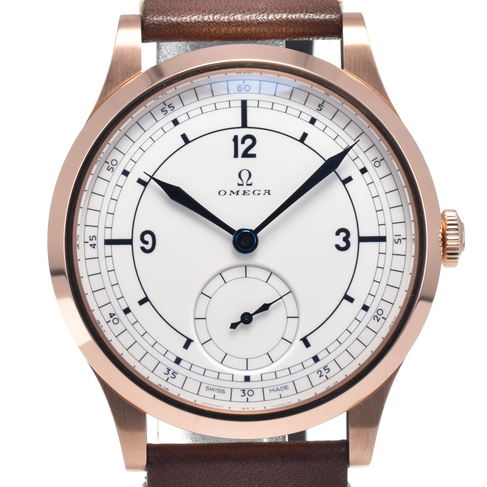 with paper OMEGA Specialty's Olympic Collection 522.52.39.21.04.00﻿1 2022 Beijing white Dial Hand Winding Men's
 Watch H#147793