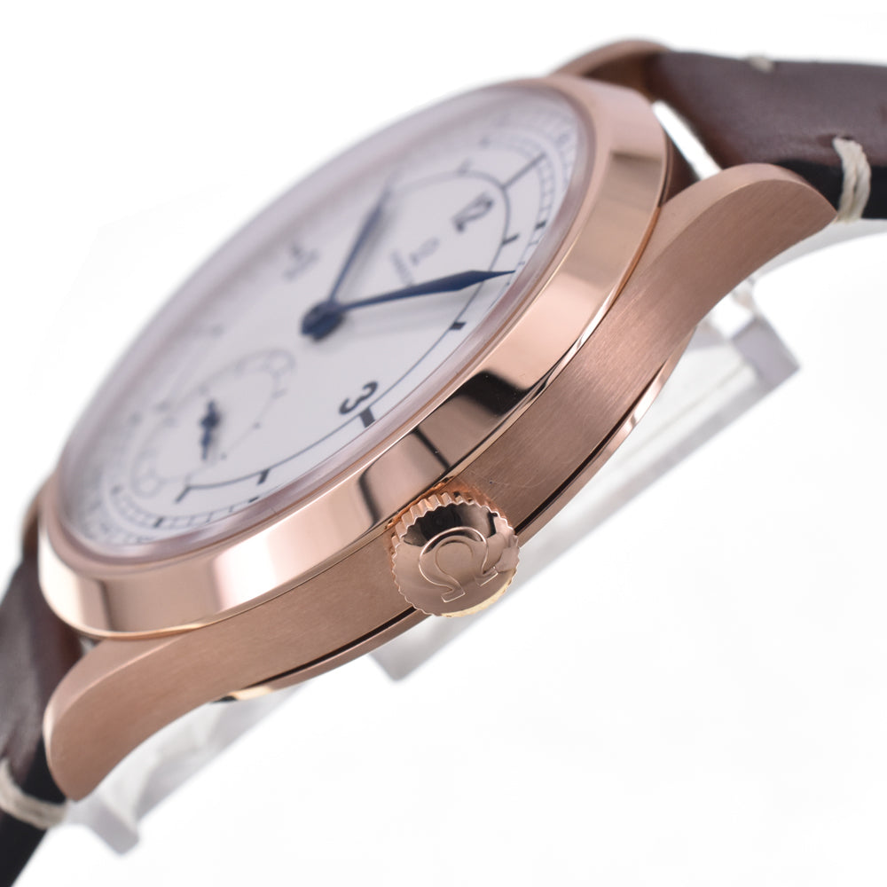 with paper OMEGA Specialty's Olympic Collection 522.52.39.21.04.00﻿1 2022 Beijing white Dial Hand Winding Men's
 Watch H#147793