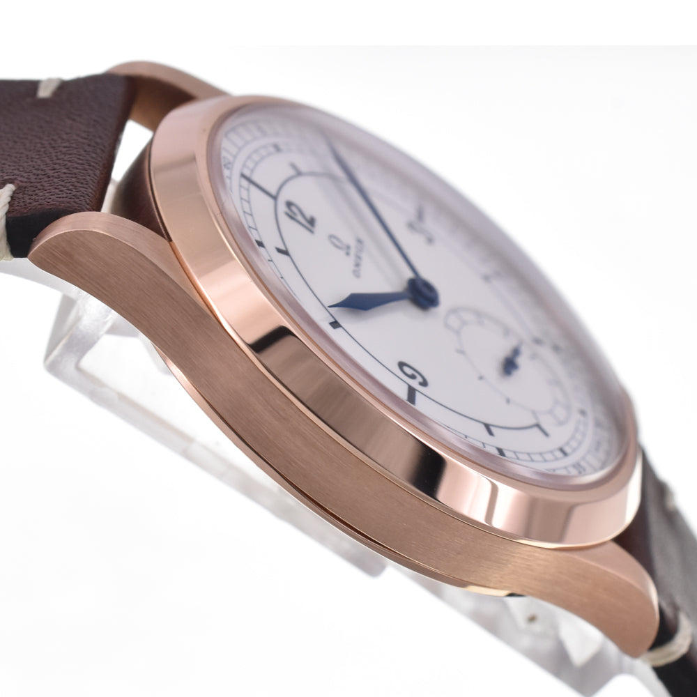 with paper OMEGA Specialty's Olympic Collection 522.52.39.21.04.00﻿1 2022 Beijing white Dial Hand Winding Men's
 Watch H#147793