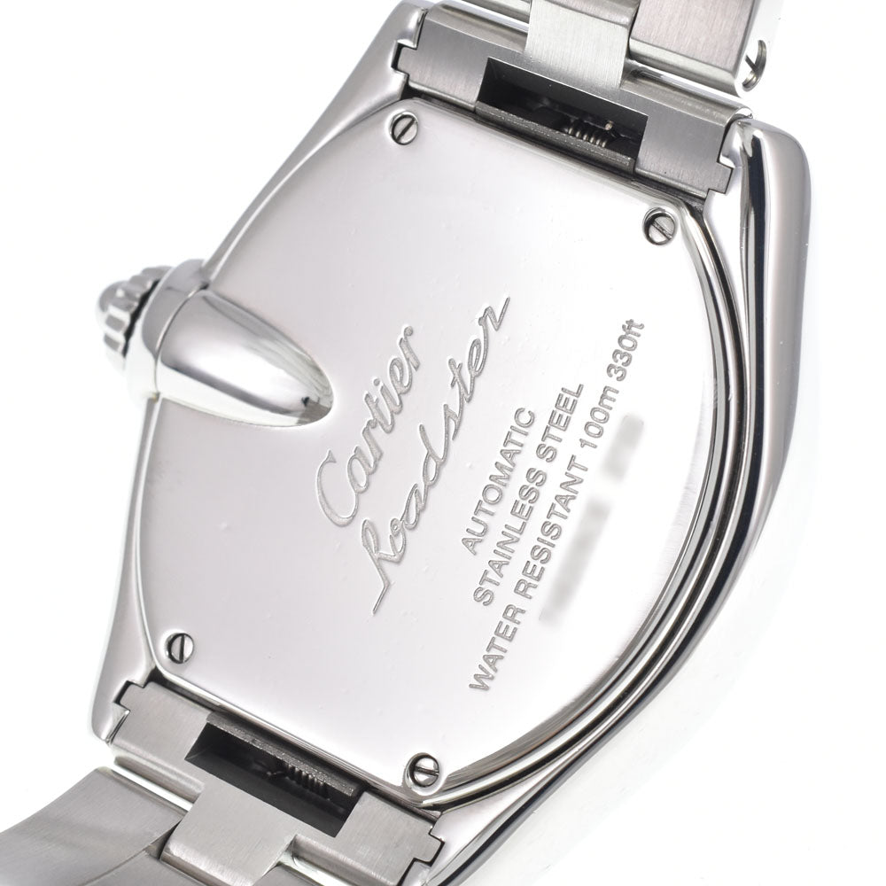 CARTIER Roadster XL W62032X6 Date GMT Silver Dial Automatic Men's
 Watch K#147799