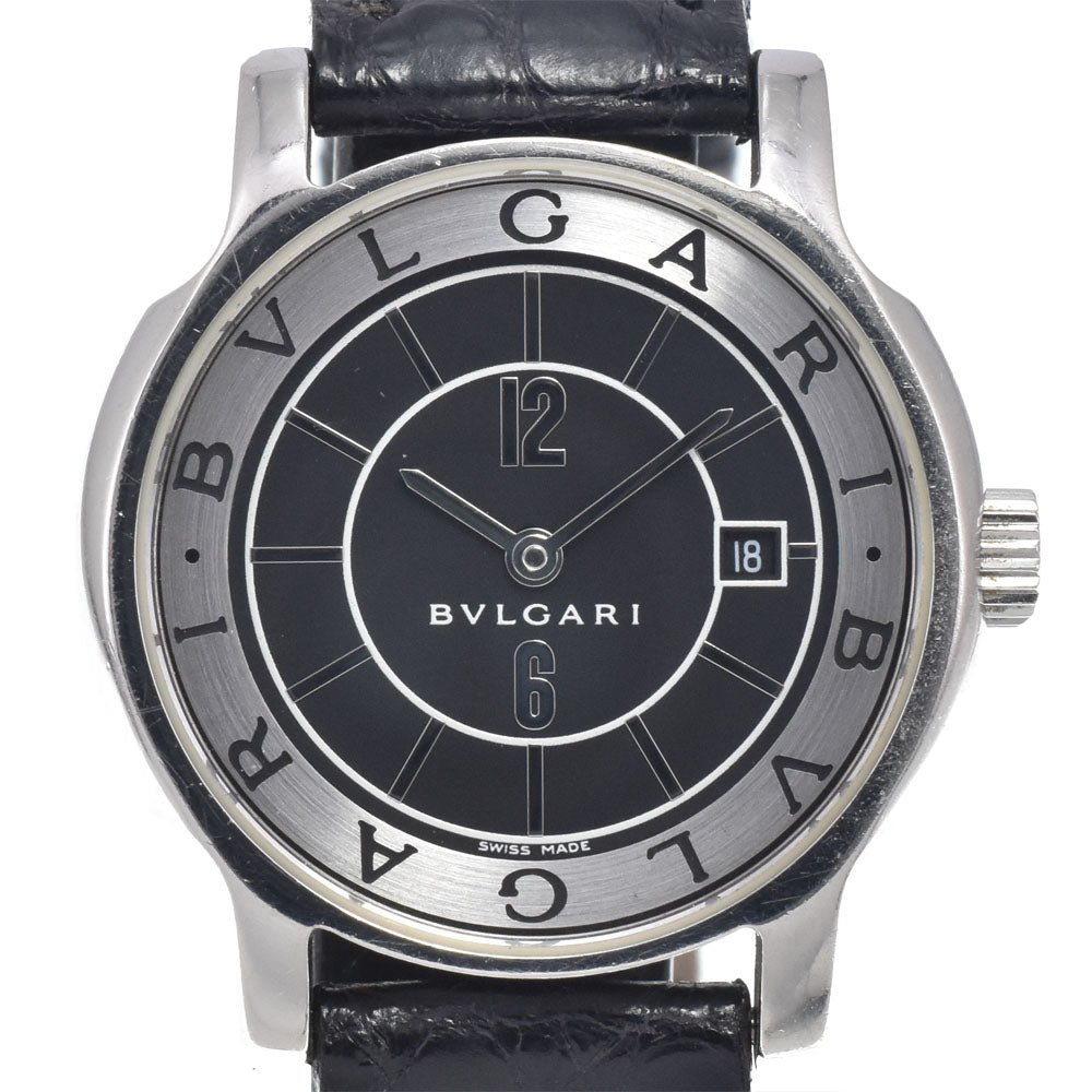 BVLGARI Solo tempo ST29S Black / Silver Dial Quartz Ladies
 Watch I#147802