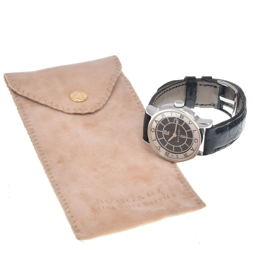 BVLGARI Solo tempo ST29S Black / Silver Dial Quartz Ladies
 Watch I#147802
