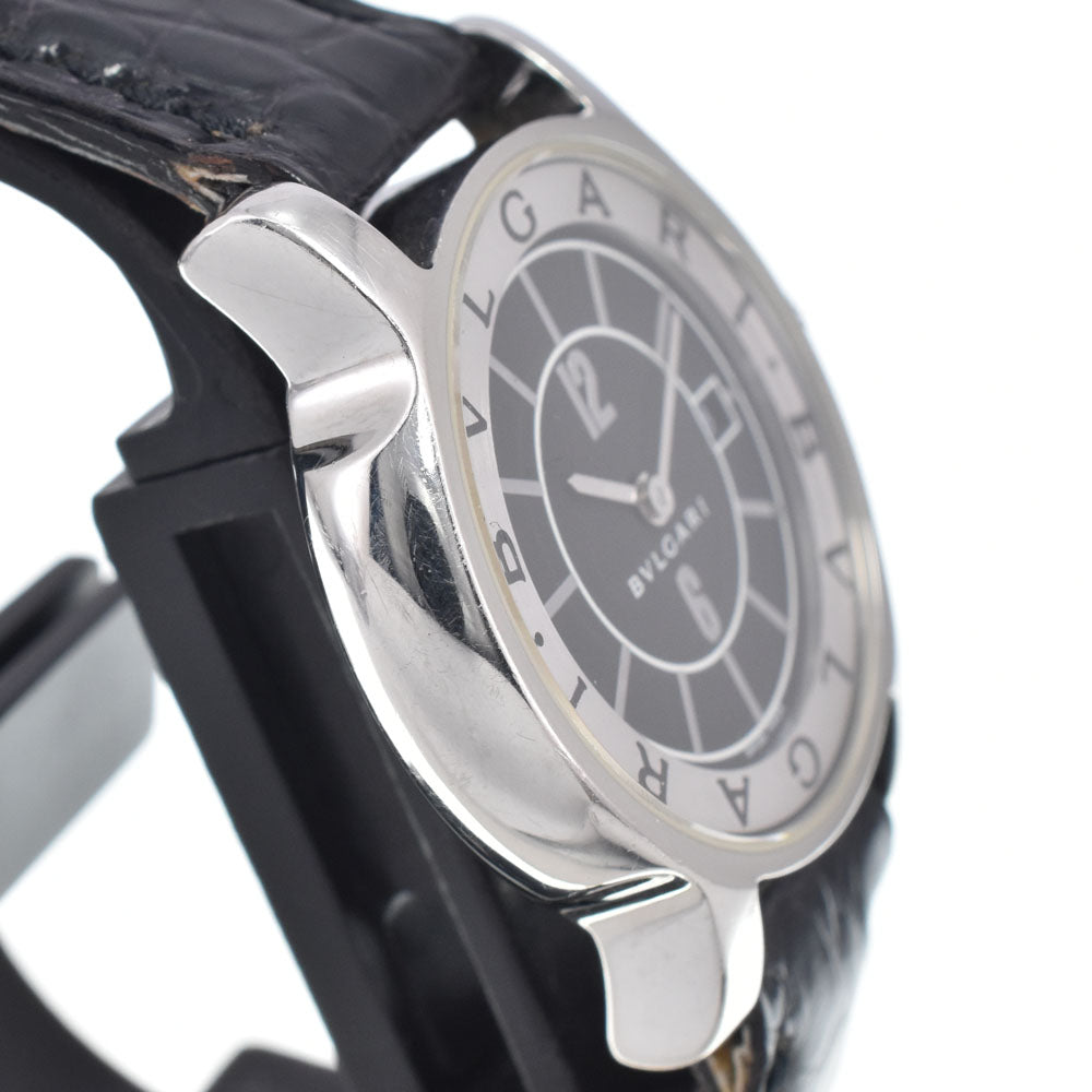 BVLGARI Solo tempo ST29S Black / Silver Dial Quartz Ladies
 Watch I#147802