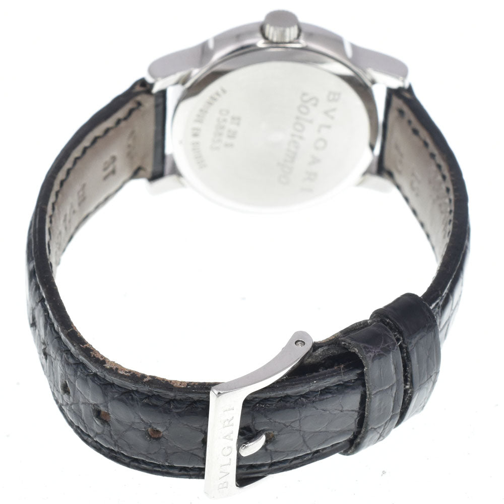 BVLGARI Solo tempo ST29S Black / Silver Dial Quartz Ladies
 Watch I#147802