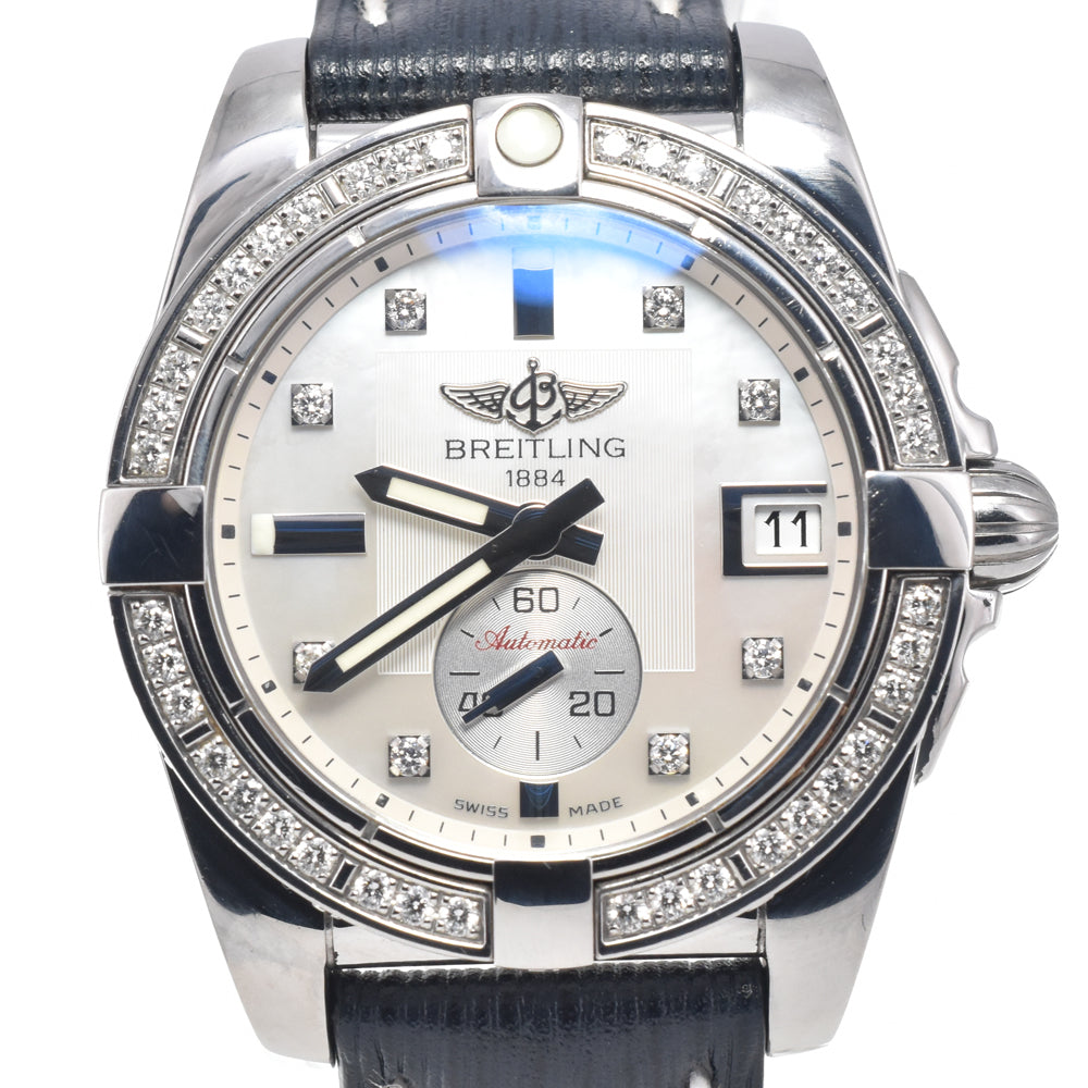 with paper BREITLING Galactic 36 A37330 8P diamond White shell Dial Automatic Ladies
 Watch I#147804