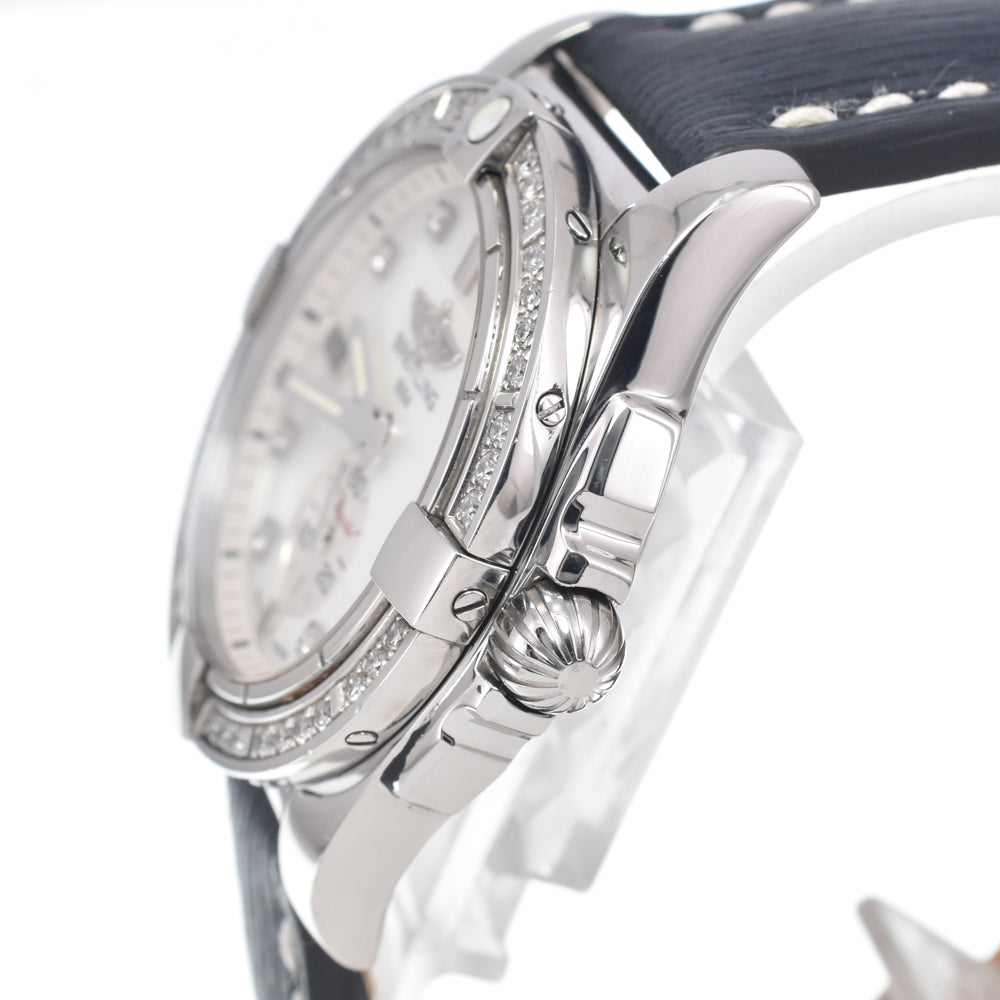with paper BREITLING Galactic 36 A37330 8P diamond White shell Dial Automatic Ladies
 Watch I#147804