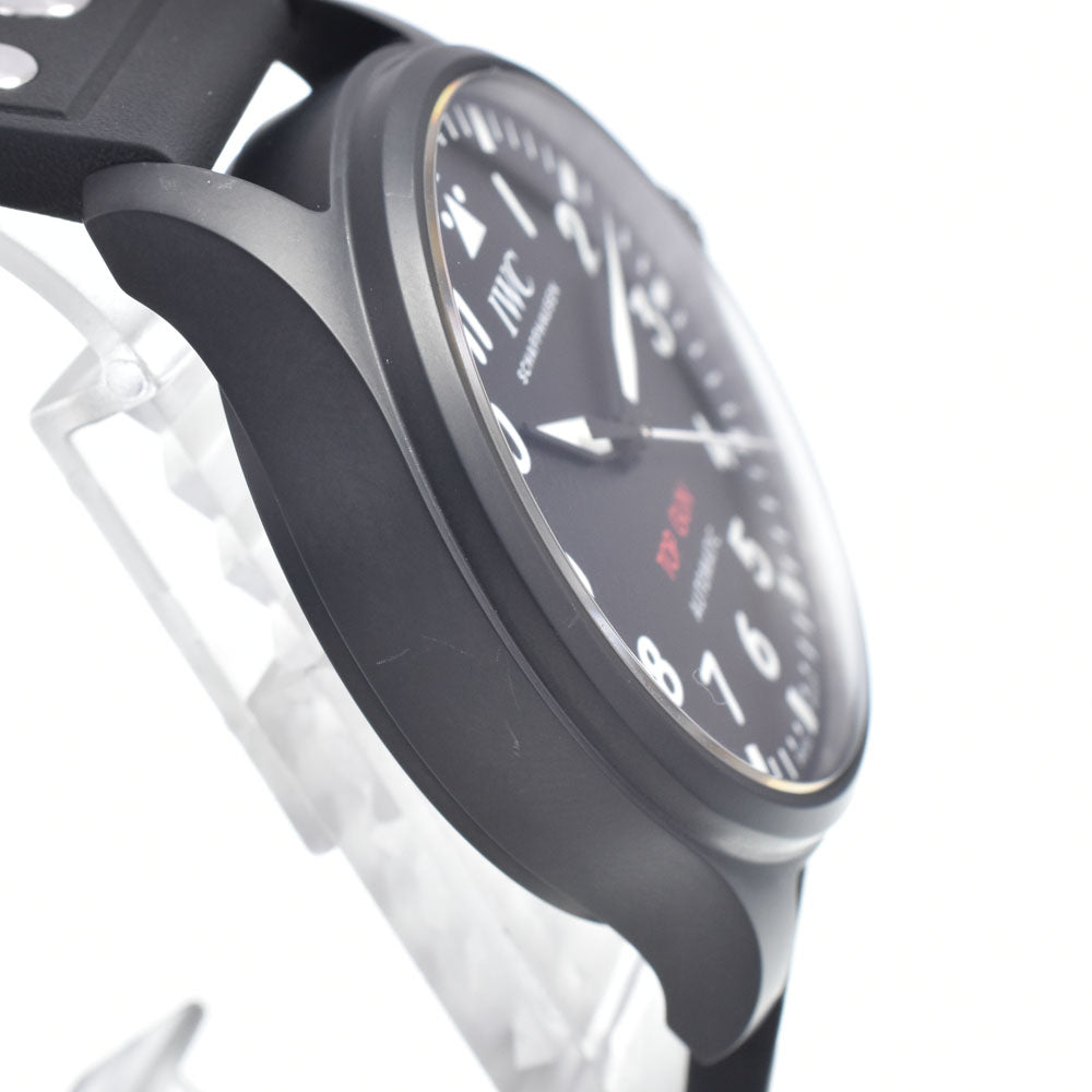 with paper IWC SCHAFFHAUSEN Big pilot watch IW329801 black Dial Automatic Men's
 Watch I#147805