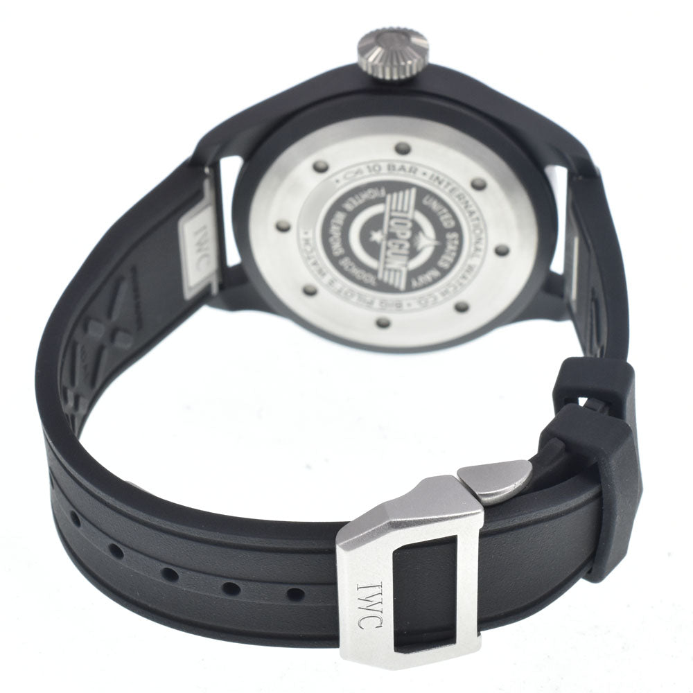 with paper IWC SCHAFFHAUSEN Big pilot watch IW329801 black Dial Automatic Men's
 Watch I#147805