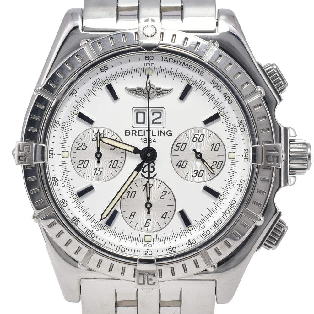 BREITLING Crosswind A44355 Big Date Special white Dial Automatic Men's
 Watch K#147806