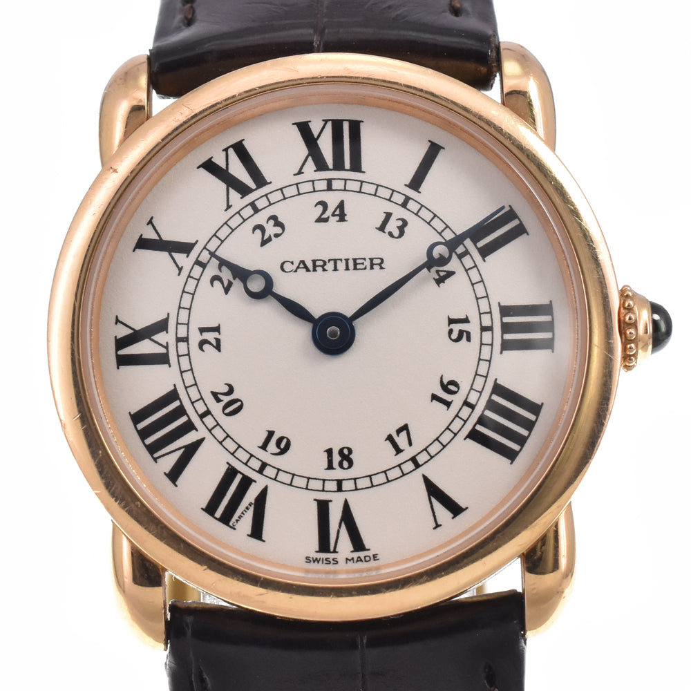 CARTIER Rondo Louis W6800151 Silver Dial Quartz Ladies
 Watch I#147809