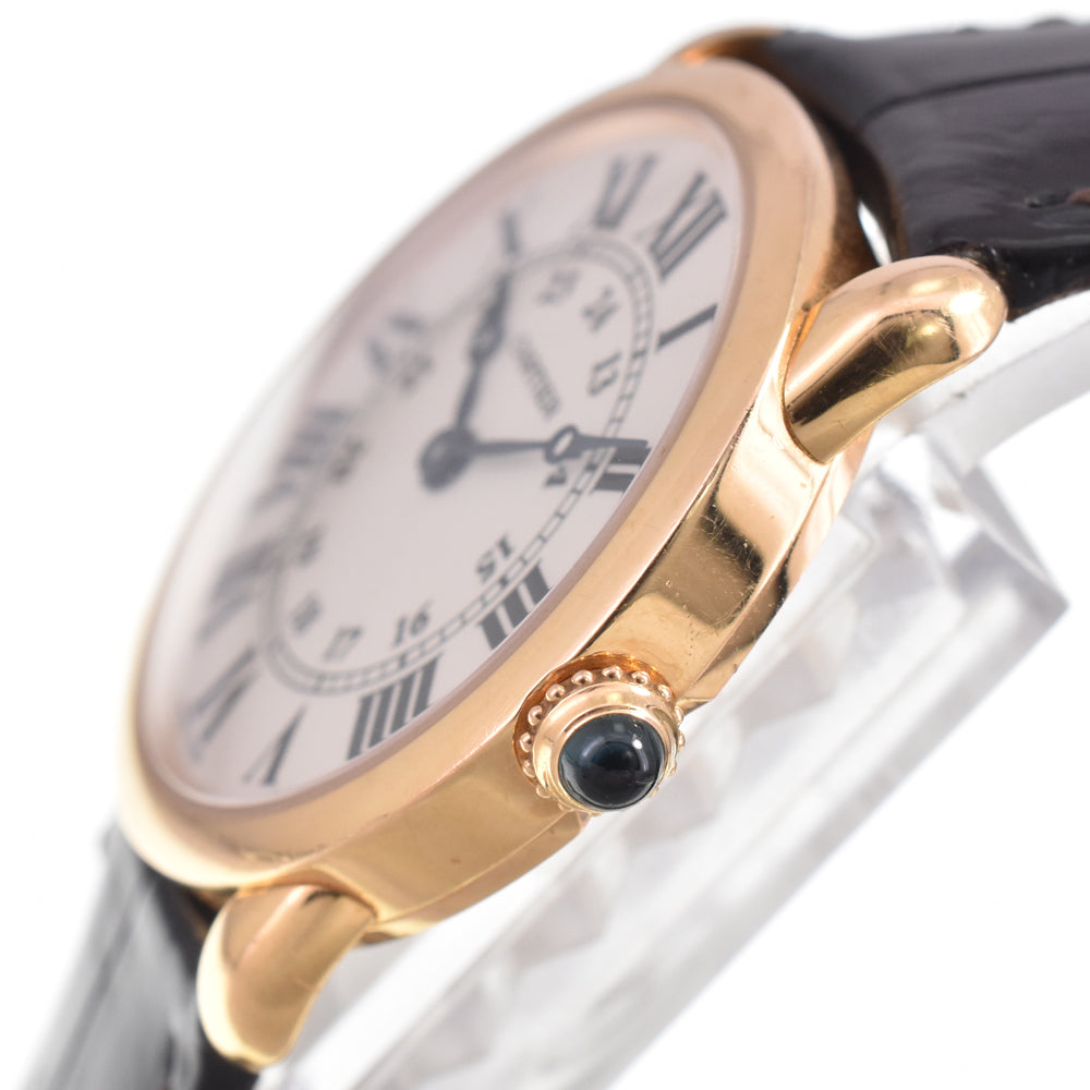 CARTIER Rondo Louis W6800151 Silver Dial Quartz Ladies
 Watch I#147809