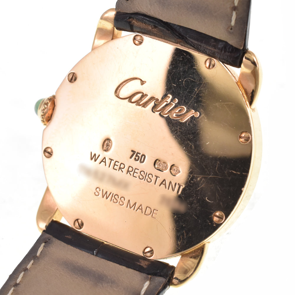 CARTIER Rondo Louis W6800151 Silver Dial Quartz Ladies
 Watch I#147809