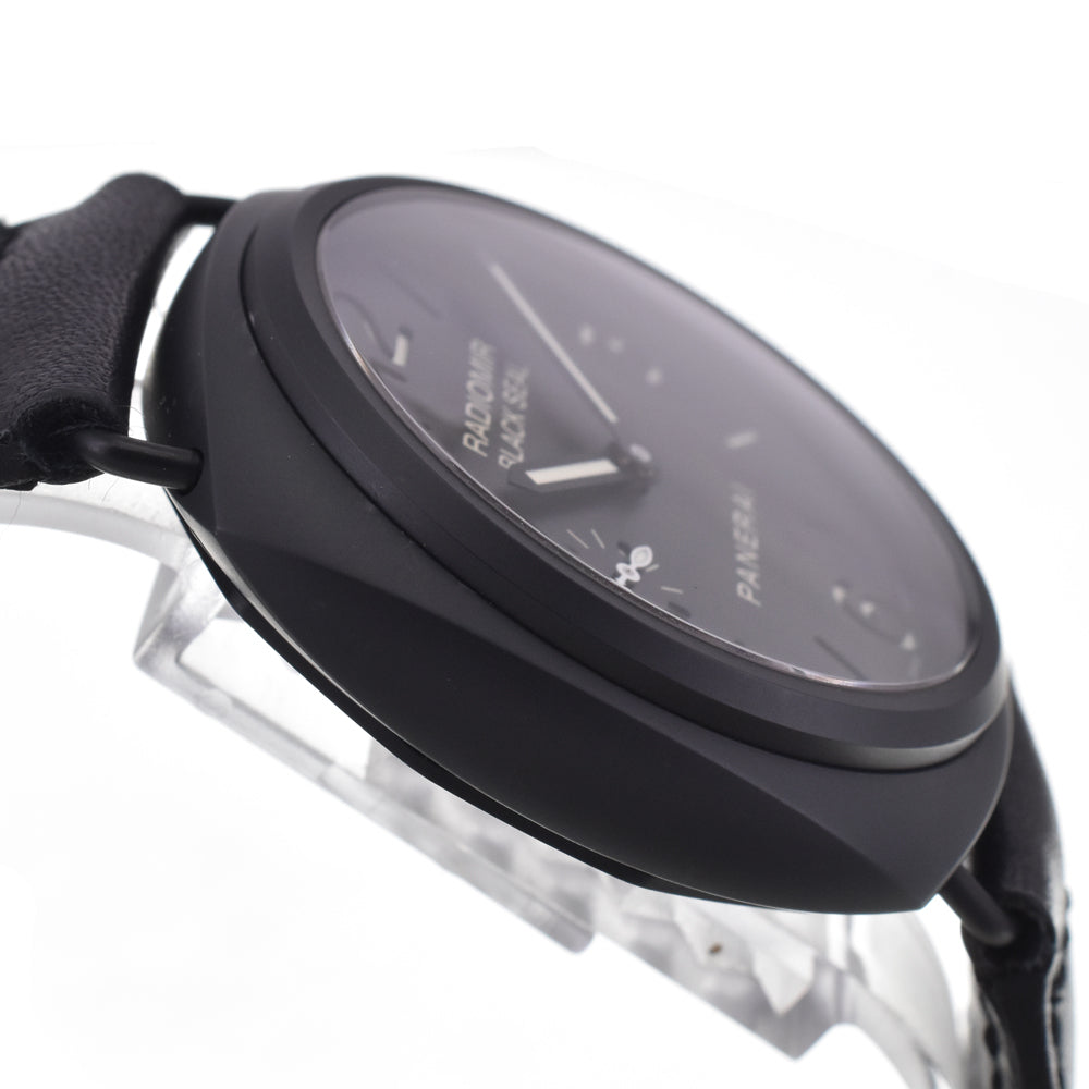 with paper PANERAI Radiomir Black Seal 3 Days PAM00292 Date black Dial Hand Winding Men's
 Watch H#147810