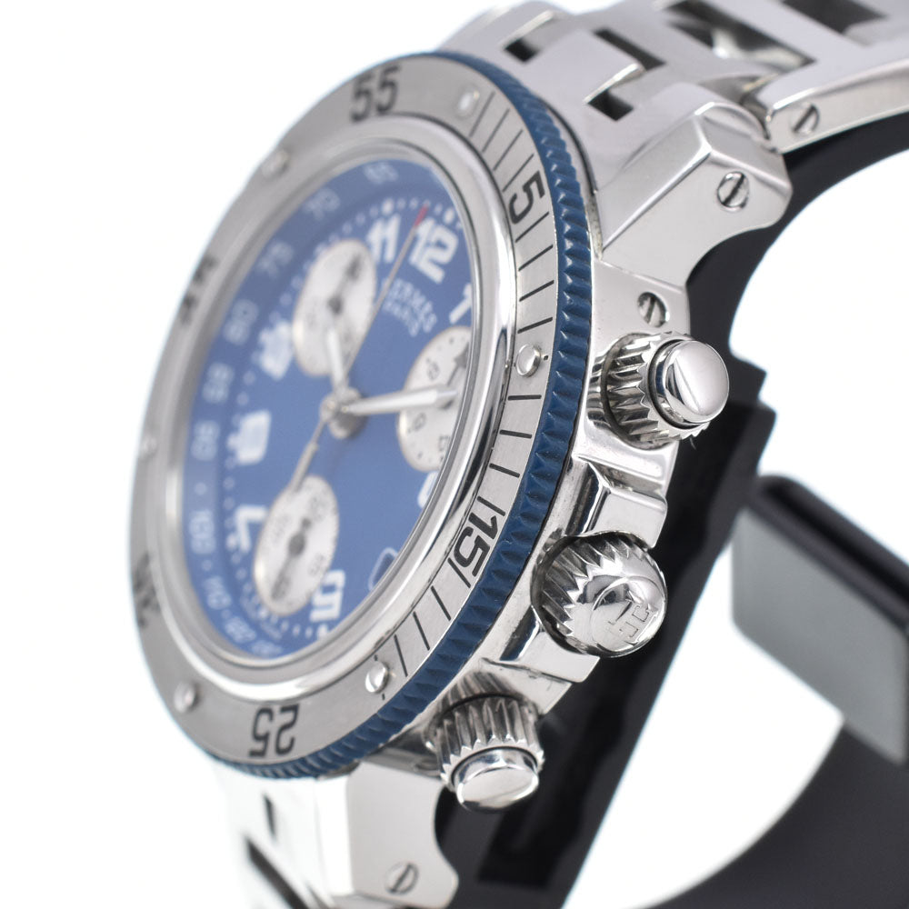 HERMES Clipper diver CL2.317 Chronograph blue Dial Quartz Boy's
 Watch L#147812