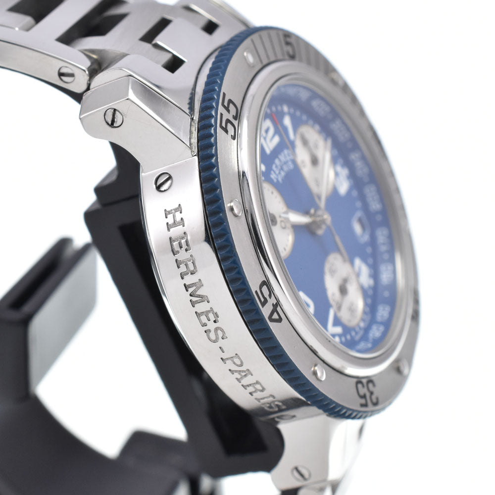 HERMES Clipper diver CL2.317 Chronograph blue Dial Quartz Boy's
 Watch L#147812