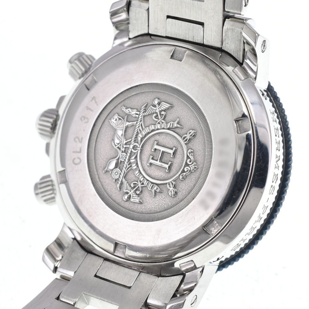 HERMES Clipper diver CL2.317 Chronograph blue Dial Quartz Boy's
 Watch L#147812