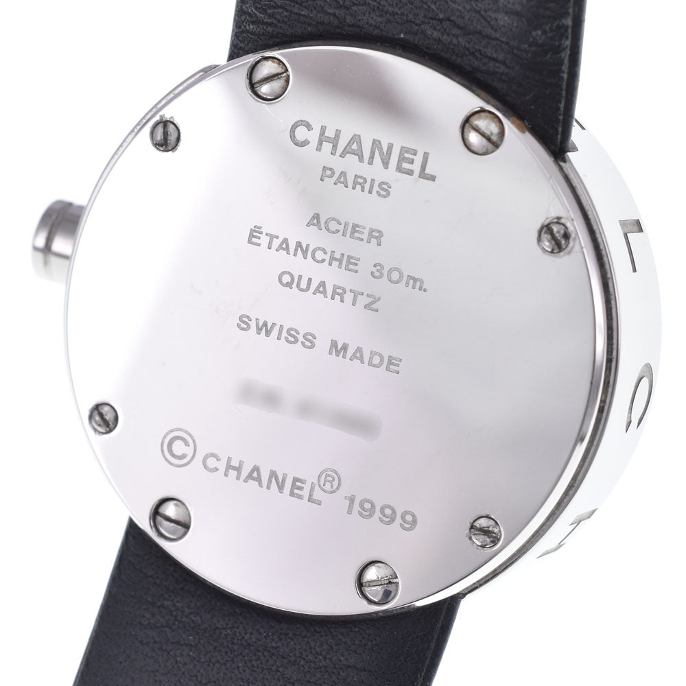 CHANEL La Ronde H0579 Stainless Steel black Dial Quartz Ladies
 Watch K#147813