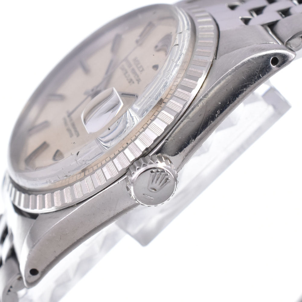 ROLEX DATEJUST 1601 vintage Cal.1570 Silver Dial Automatic Men's
 Watch N#147816