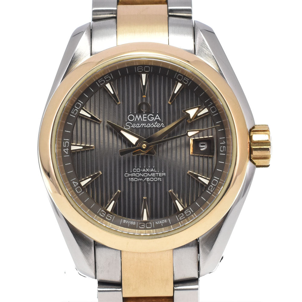 with paper OMEGA Seamaster Aqua Terra 231.20.30.20.06.002 Date gray Dial Automatic Ladies
 Watch K#147821
