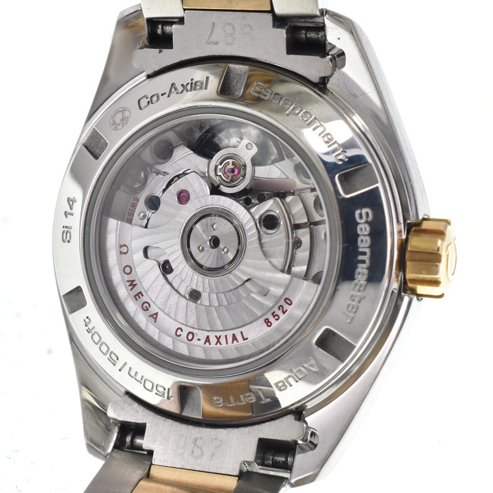 with paper OMEGA Seamaster Aqua Terra 231.20.30.20.06.002 Date gray Dial Automatic Ladies
 Watch K#147821