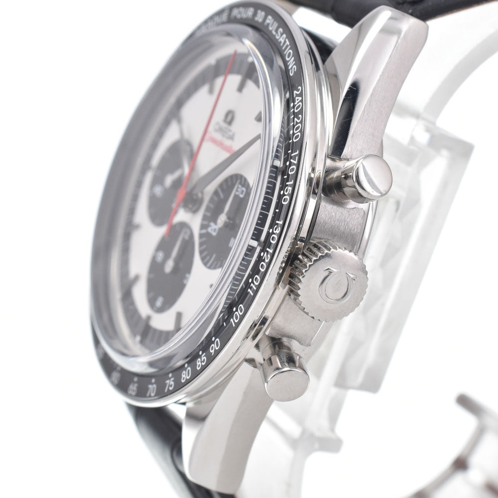 with paper OMEGA Speedmaster CK2998 311.32.40.30.02.001 Silver Dial Hand Winding Men's
 Watch I#147825