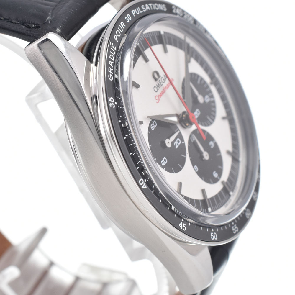 with paper OMEGA Speedmaster CK2998 311.32.40.30.02.001 Silver Dial Hand Winding Men's
 Watch I#147825