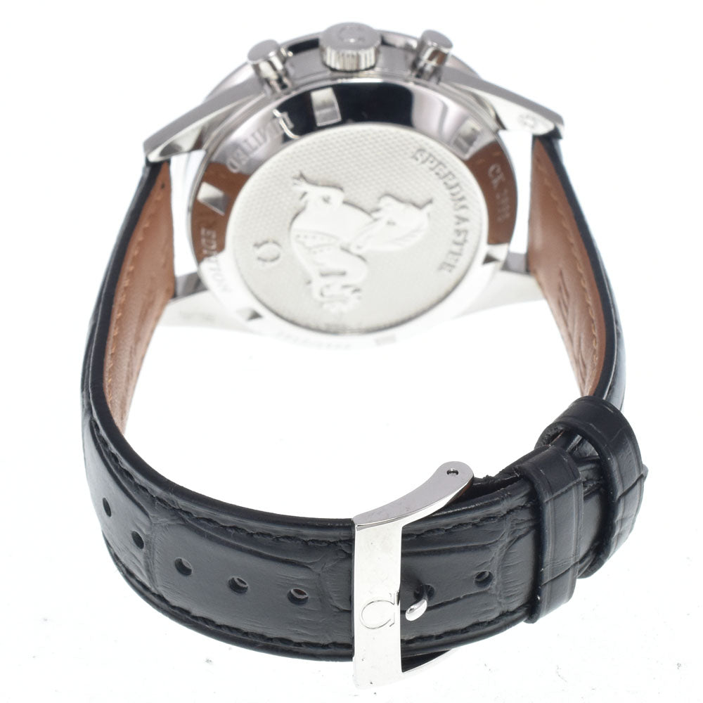 with paper OMEGA Speedmaster CK2998 311.32.40.30.02.001 Silver Dial Hand Winding Men's
 Watch I#147825