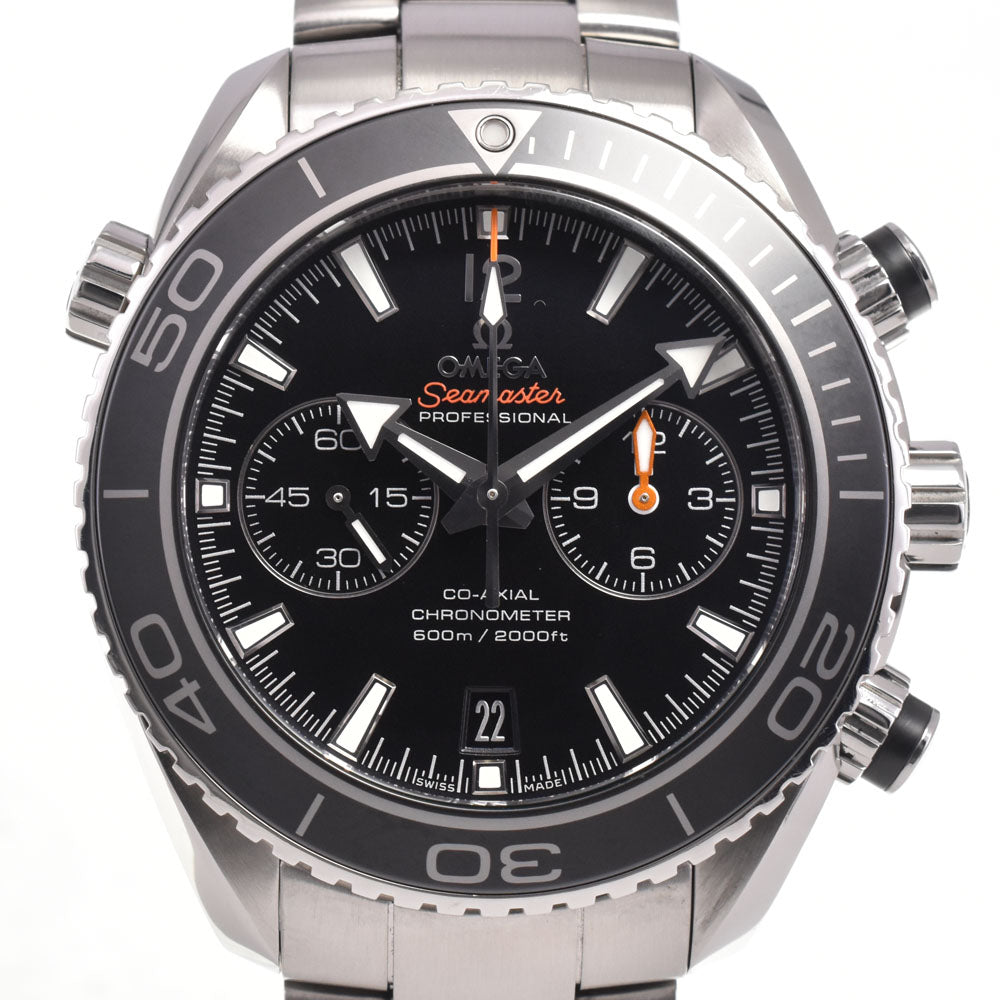 with paper OMEGA Seamaster Planet Ocean 232.30.46.51.01.001 black Dial Automatic Men's
 Watch H#147828