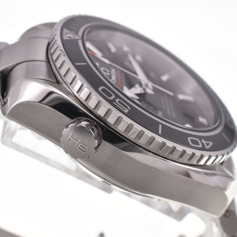 with paper OMEGA Seamaster Planet Ocean 232.30.46.51.01.001 black Dial Automatic Men's
 Watch H#147828