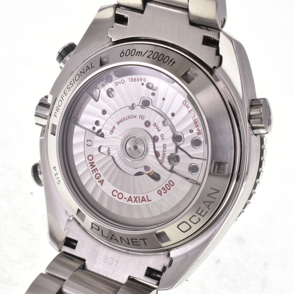 with paper OMEGA Seamaster Planet Ocean 232.30.46.51.01.001 black Dial Automatic Men's
 Watch H#147828