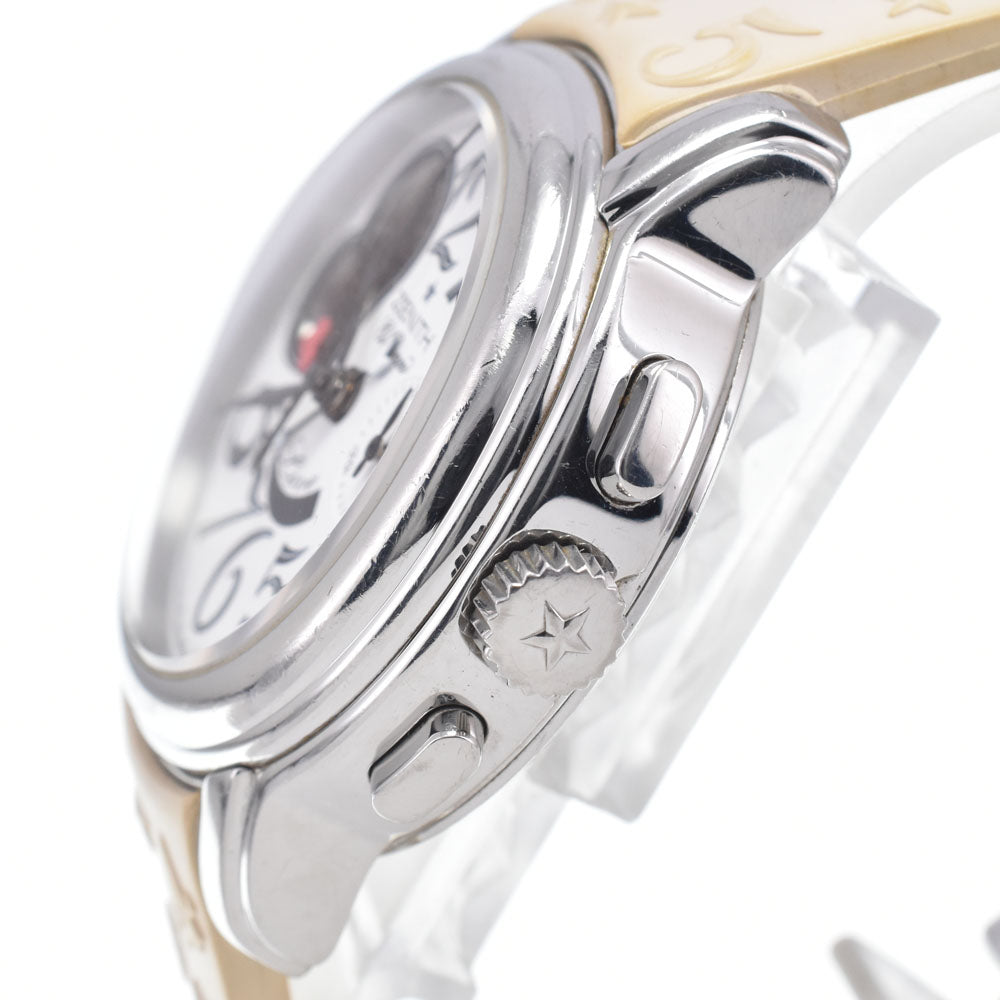 ZENITH chrono master open heart 03.1230.4021 Power reserve white Dial Automatic Ladies
 Watch J#147835