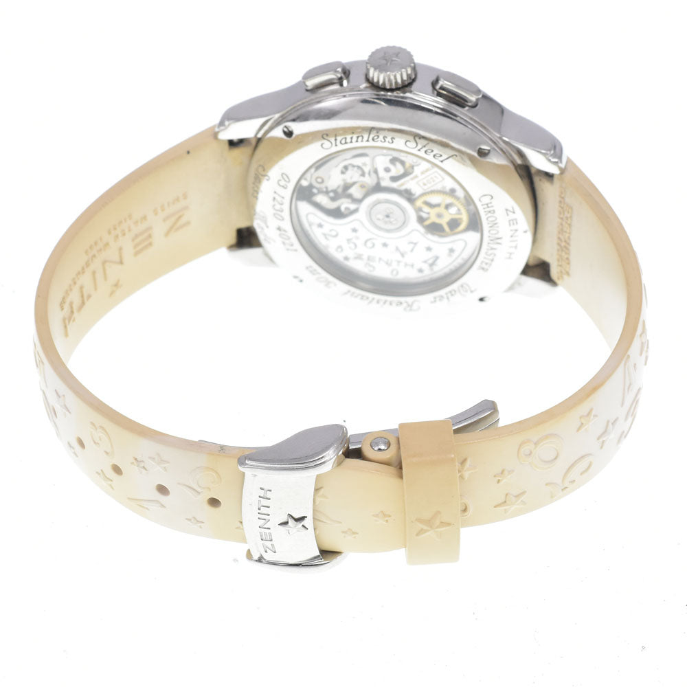 ZENITH chrono master open heart 03.1230.4021 Power reserve white Dial Automatic Ladies
 Watch J#147835