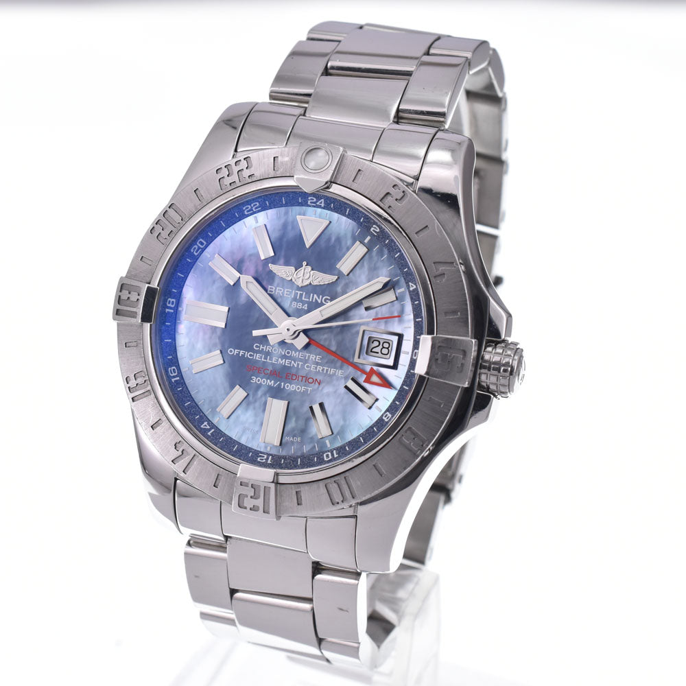 BREITLING Avenger II A32390 GMT Blue shell Dial Automatic Men's
 Watch L#147838