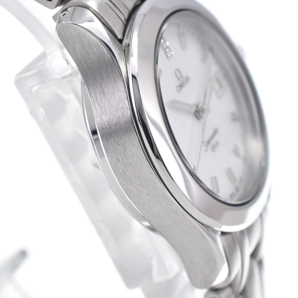 with paper OMEGA Seamaster 120M 2581.64 2P diamond White shell Dial Quartz Ladies
 Watch K#147839