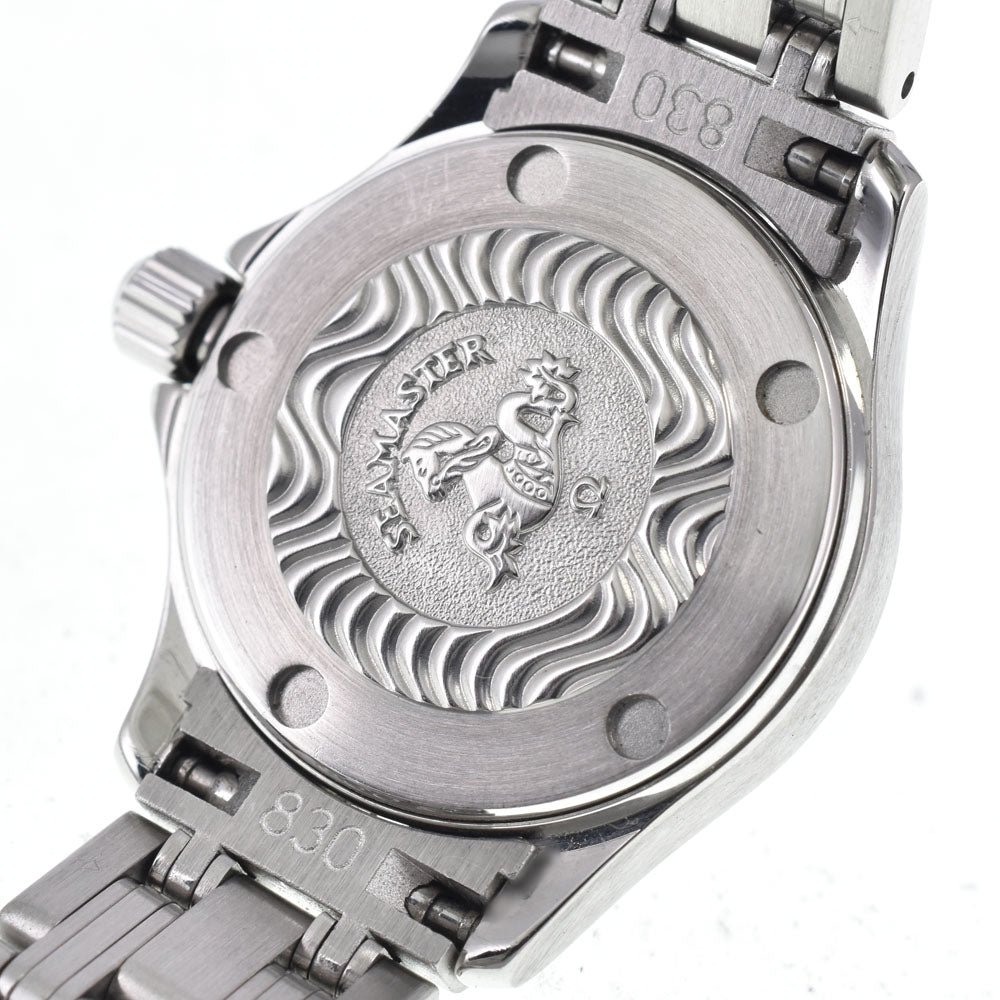 with paper OMEGA Seamaster 120M 2581.64 2P diamond White shell Dial Quartz Ladies
 Watch K#147839