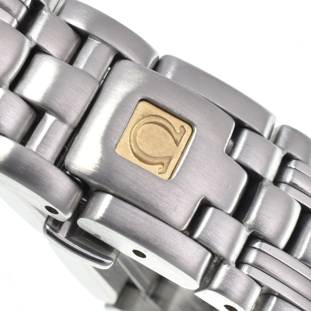 with paper OMEGA Seamaster 120M 2581.64 2P diamond White shell Dial Quartz Ladies
 Watch K#147839